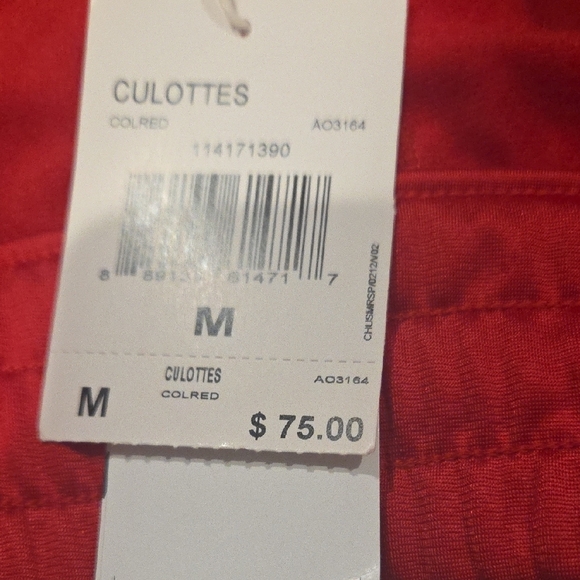 Adidas Red Shorts with Multicolor Logo - Picture 10 of 12